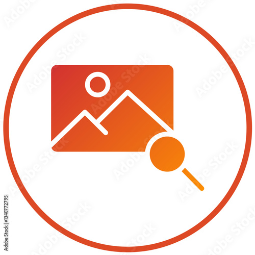Vector Design Search Image Icon Style