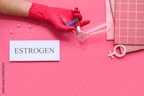 Doctor holding gynecologica...