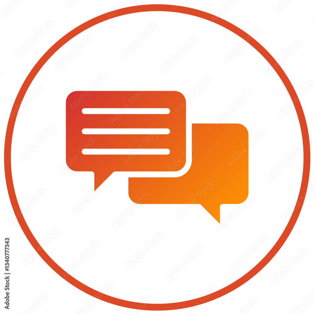 Vector Design Chat Icon Style Vector Design Chat Icon Style
