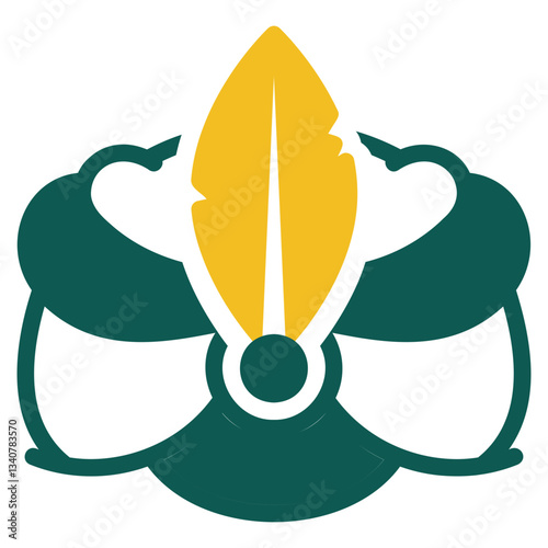 Hat green icon