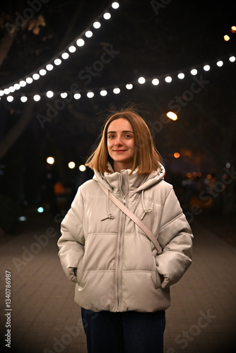 美しい女性のポートレート