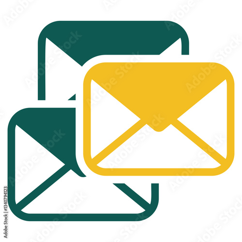 Mails green icon