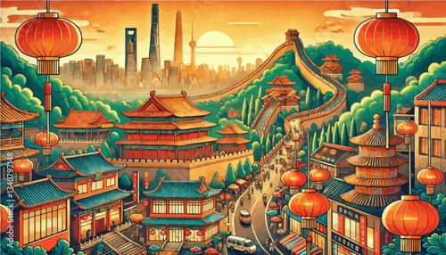 Culture and Colors of China
