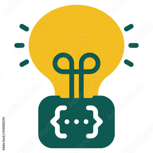 Idea green icon