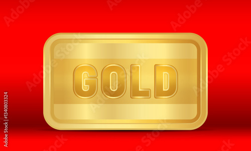 gold bar, graphic bullion gold, illustration gold bars