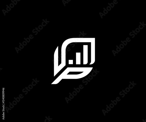 SP letter clean modern clean logo