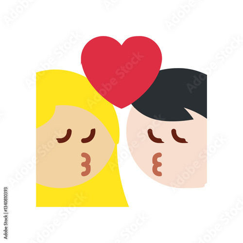 Kissing Couple
