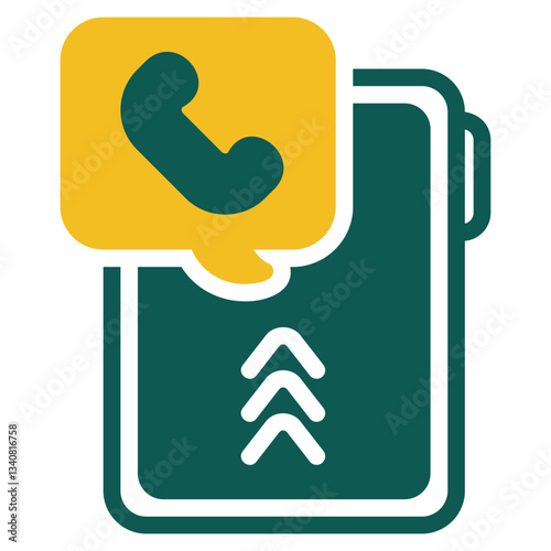 Phone call green icon