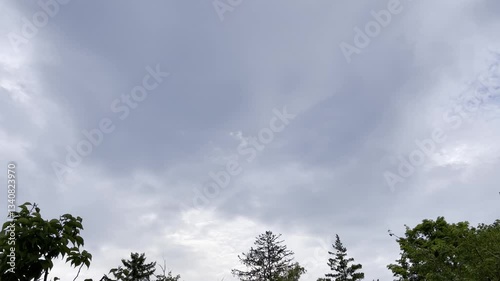 Blue Sky On a Summer Day - A Changing Sky Perspective
