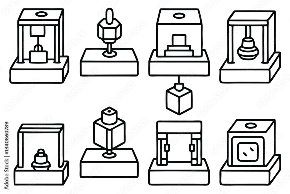 Printer line art illustration perfect for modern posters.eps Printer line art illustration perfect for modern posters.eps