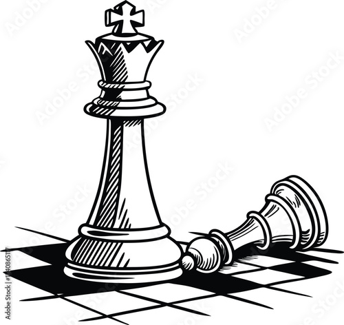 black chess queen
