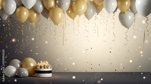 A festive vector template featuring a 