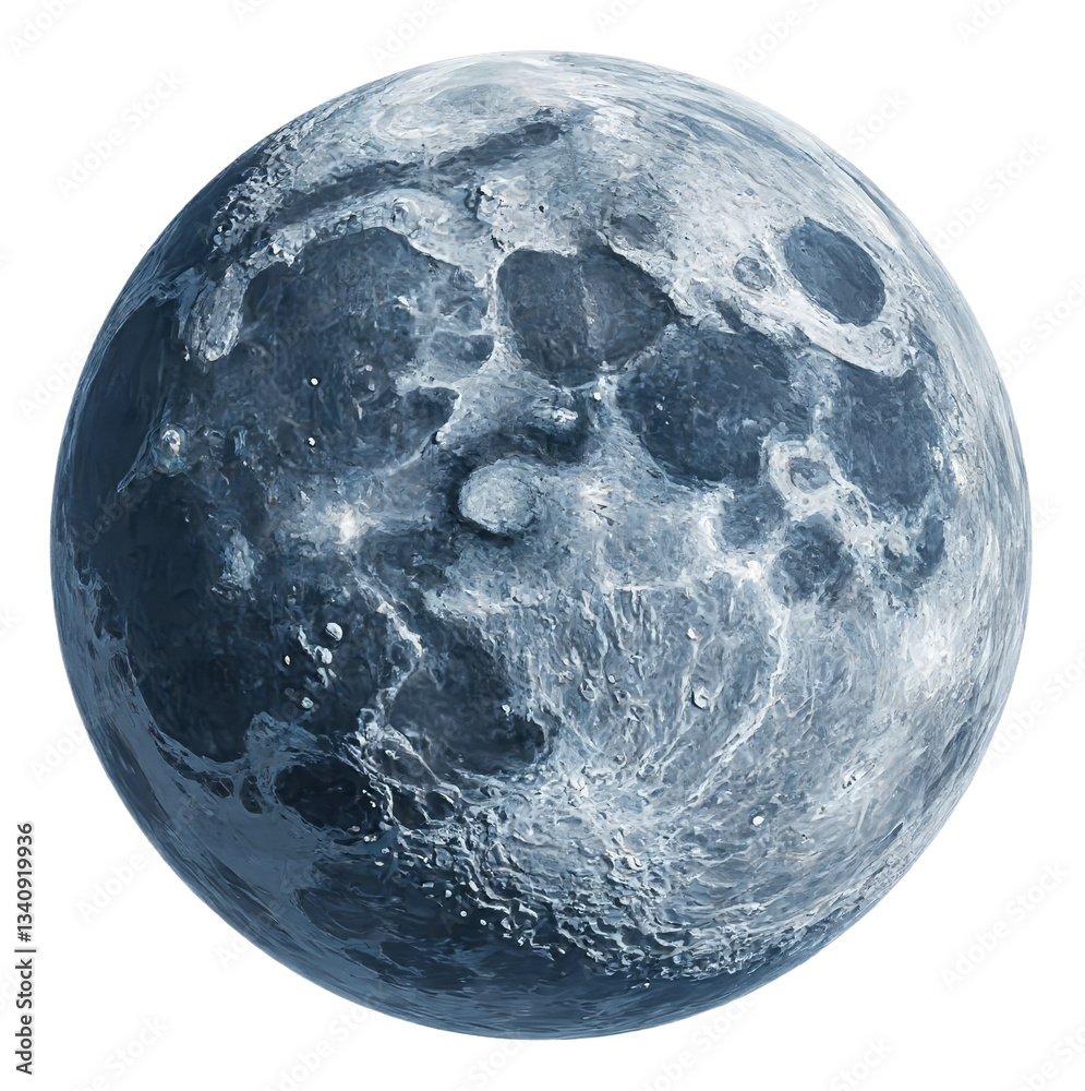 Full Moon Texture with Transparent Background Full Moon Texture with Transparent Background