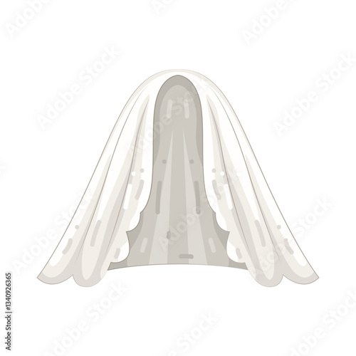 Illustration of Wedding Veil