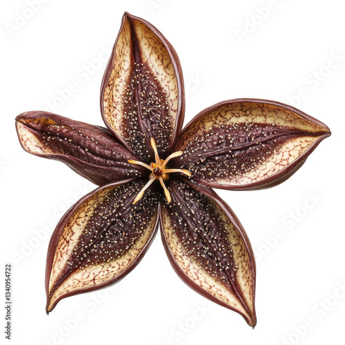 Enthralling Close-up of a Dark Brown Flower