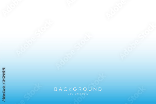 Fresh and clean minimal light blue gradient background  