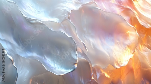 Soft moonstone texture blended with warm and cool tones for elegant backgrounds and wallpapers