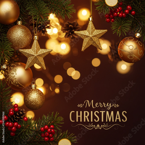 Merry Christmas Festive Dec...