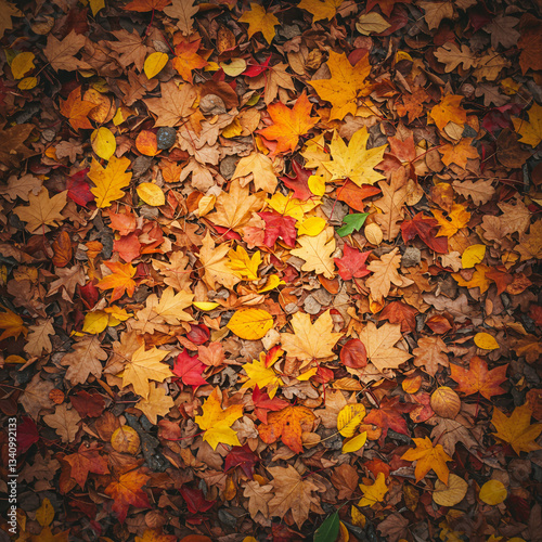 Autumn Forest Floor