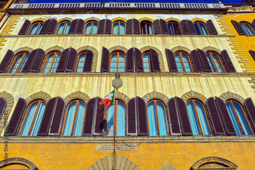 Fototapeta Naklejka Na Ścianę i Meble -  Palazzo an der Lungarno Corsini in Florenz