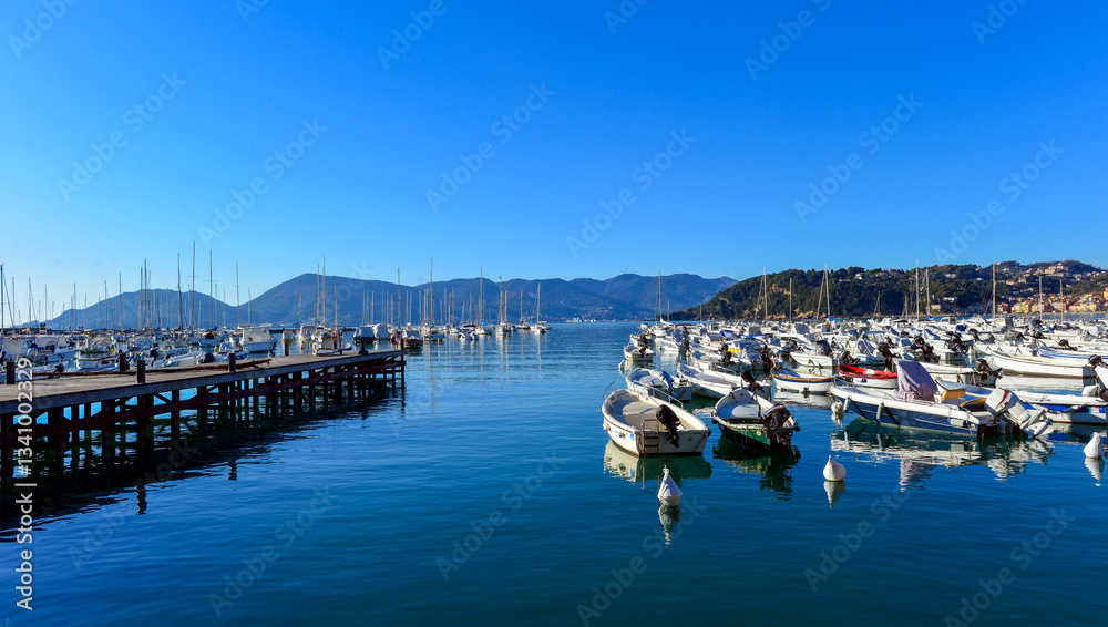Fototapeta premium Lerici in Ligurien (Italien)