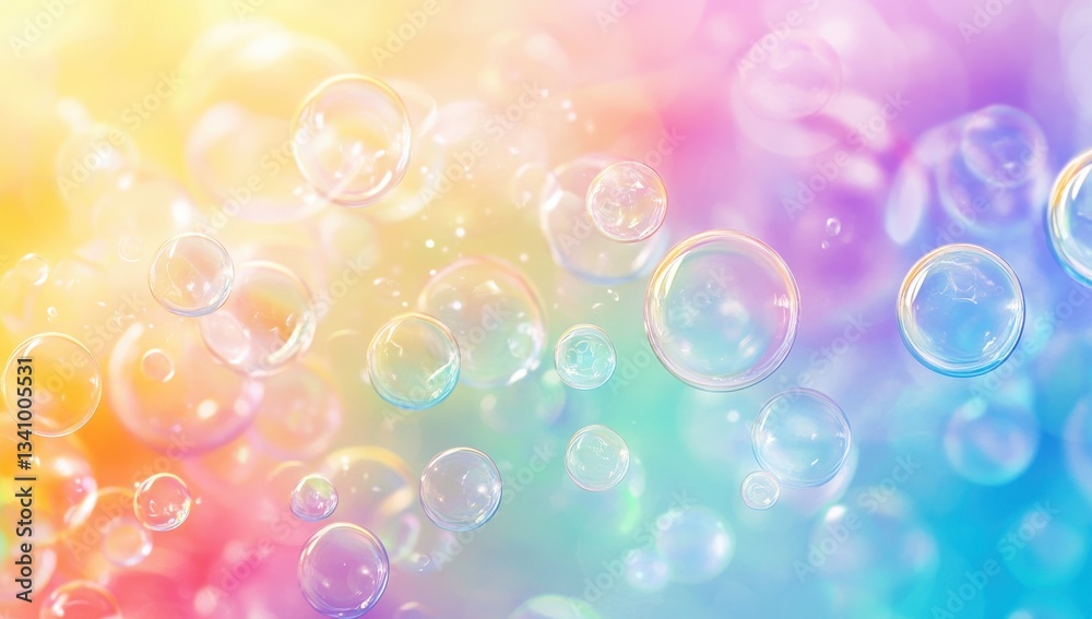 Colorful abstract background with stars and glowing bokeh lights, glittering light effect. Colorful abstract background with stars and glowing bokeh lights, glittering light effect.