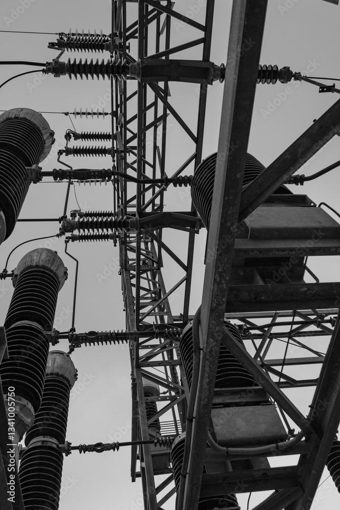 Fototapeta premium SUBESTACION DETALLE