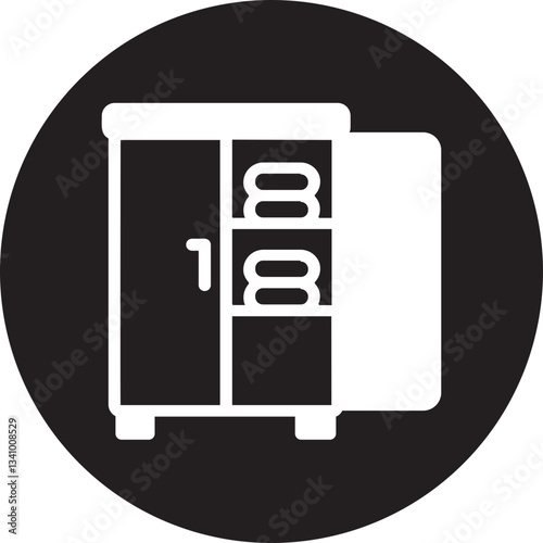 cupboard glyph icon