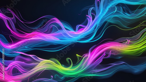 Abstract Colorful Energetic Backgrounds