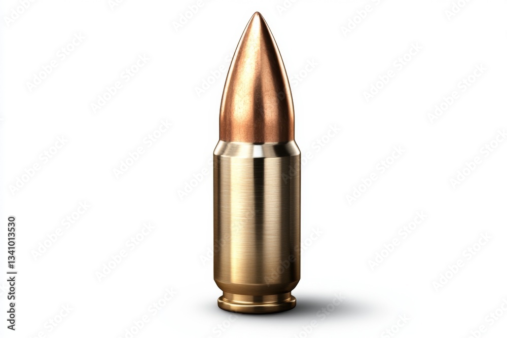 A hollow-point bullet icon designed in a clean, modern style, perfect for tactical branding A hollow-point bullet icon designed in a clean, modern style, perfect for tactical branding