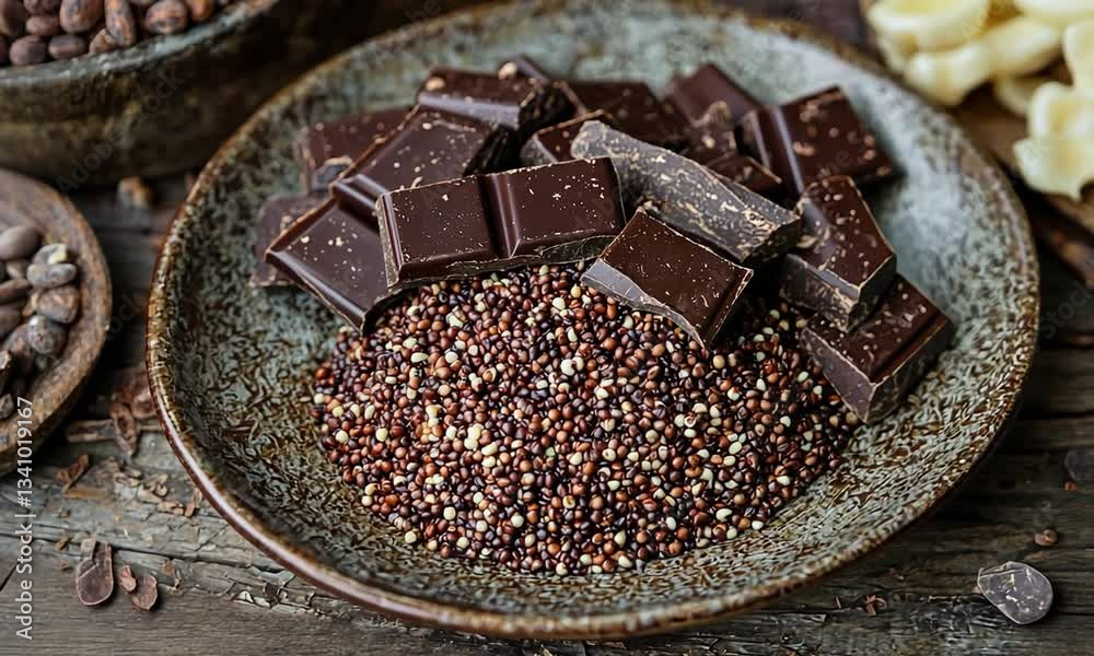 mexican amaranth and chocolate clusters video
