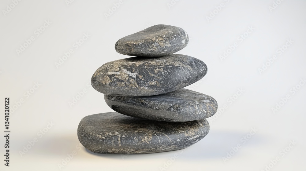 Zenith of Balance: A Stacked Stone Composition Zenith of Balance: A Stacked Stone Composition