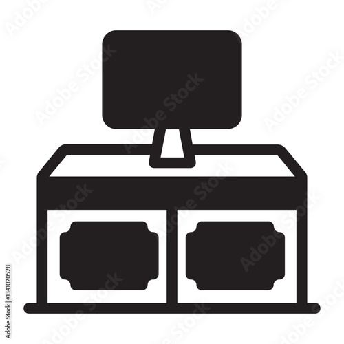 Computer glyph icon