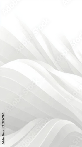 Elegant and minimalist seamless white wave texture pattern background with mono color design concept --chaos 10 --ar 9:16 --weird 300 --v 6.1 Job ID: c2486afb-7423-4f3d-b0a3-1eec056c5f96