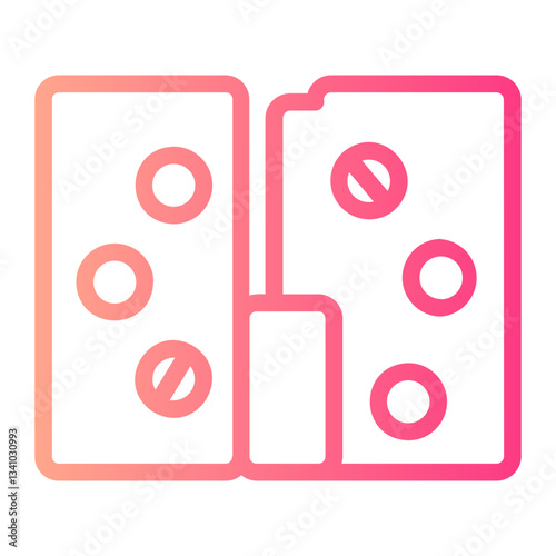 Hinge gradient icon