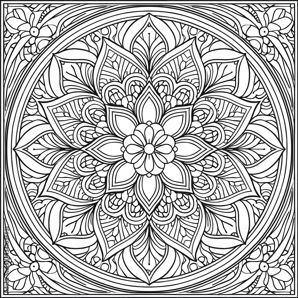 Fototapeta premium mandala