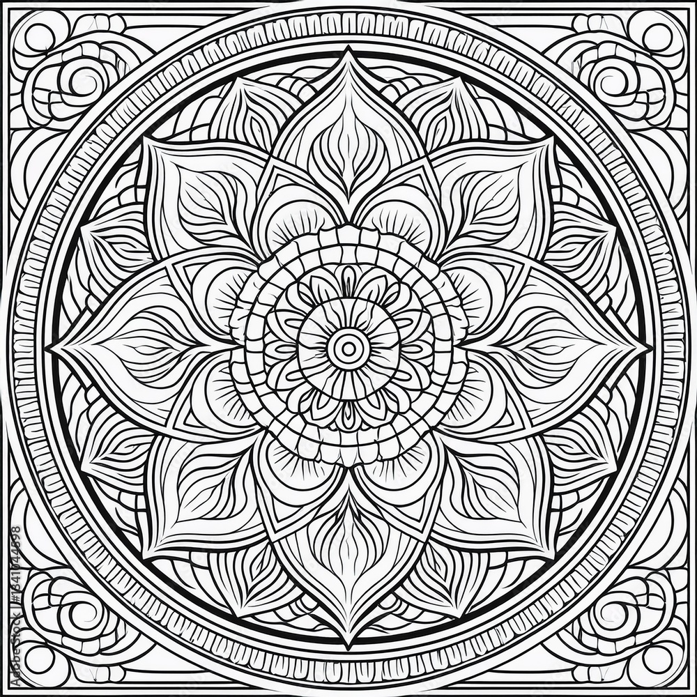 Fototapeta premium mandala