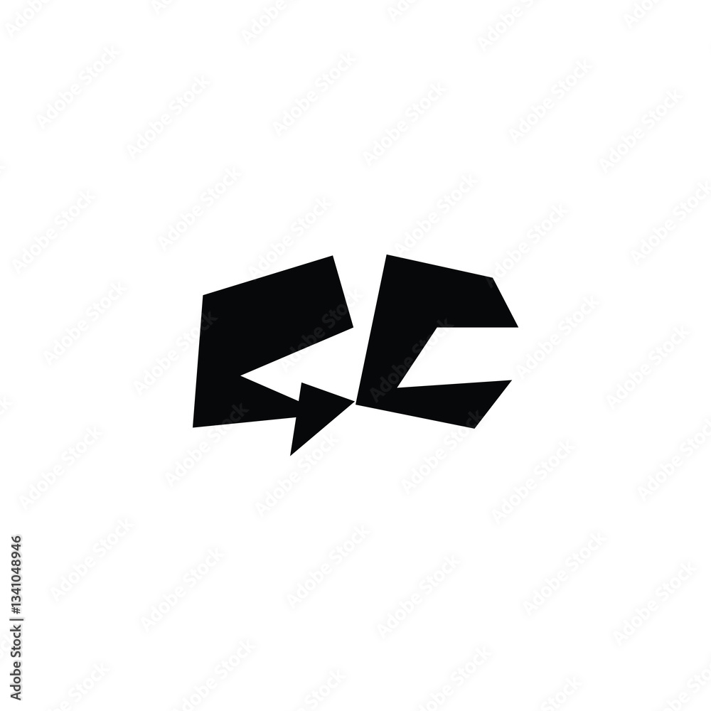 GC monogram logo design letter text name symbol monochrome logotype alphabet character simple logo GC monogram logo design letter text name symbol monochrome logotype alphabet character simple logo