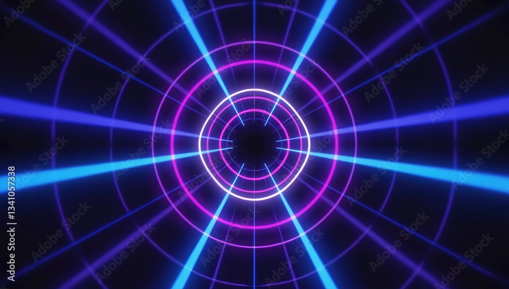 Infinity Light Tunnel Glow Infinity Light Tunnel Glow