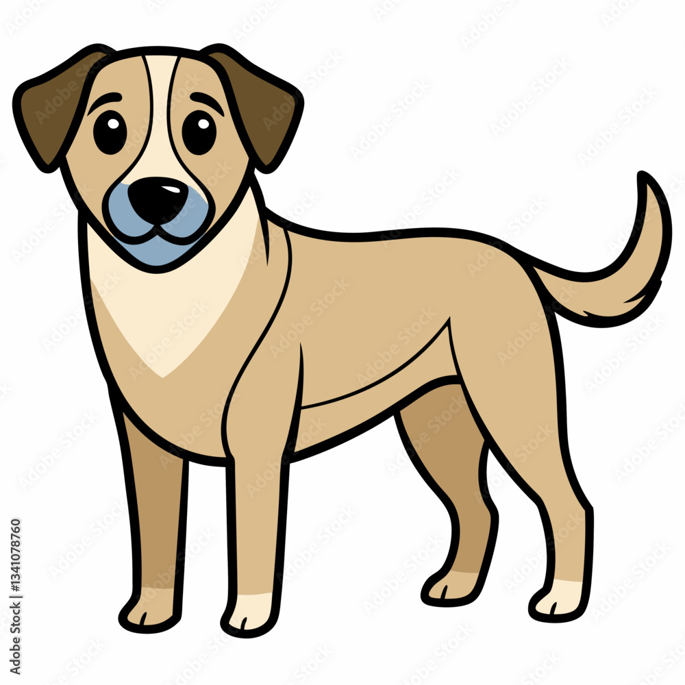 Fototapeta premium A cute, young Jack Russell terrier puppy with white and brown markings is isolated on a white background, captured in a charming studio portrait