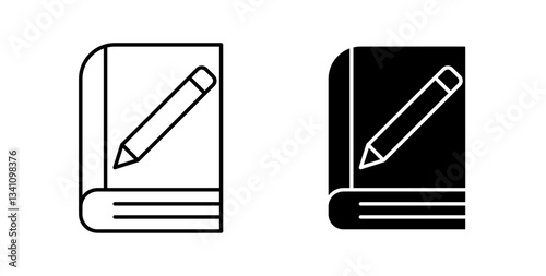 Brand guidelines icons set in black colors on white background