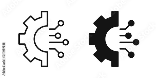 Transform icons on white background for web