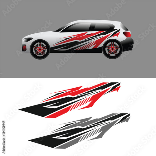 decal livery car body wrap suv. decal livery modern car