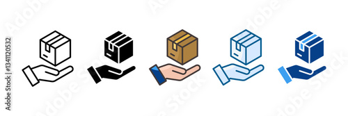 Product Services Icon Set Multiple Style Collection