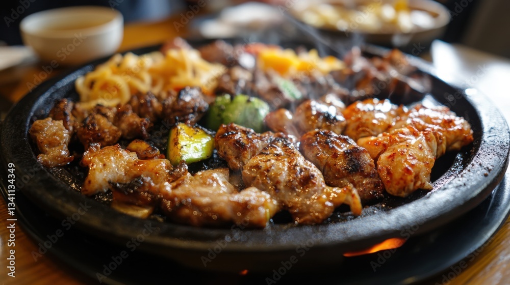 Food roasted savory. Generative AI Food roasted savory. Generative AI