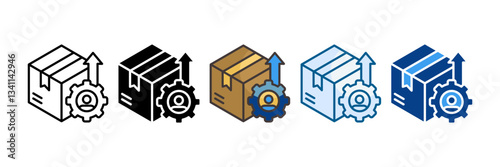 Iso 9001 Icon Set Multiple Style Collection