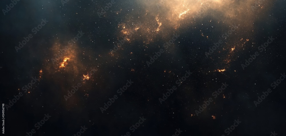 Naklejka premium explosion of light