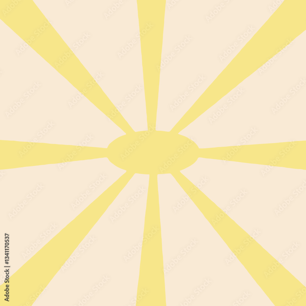 Abstract Geometric Design: A minimalist, radiant design with a central oval radiating symmetrical beams, symbolizing light, energy, and focus. Abstract Geometric Design: A minimalist, radiant design with a central oval radiating symmetrical beams, symbolizing light, energy, and focus.