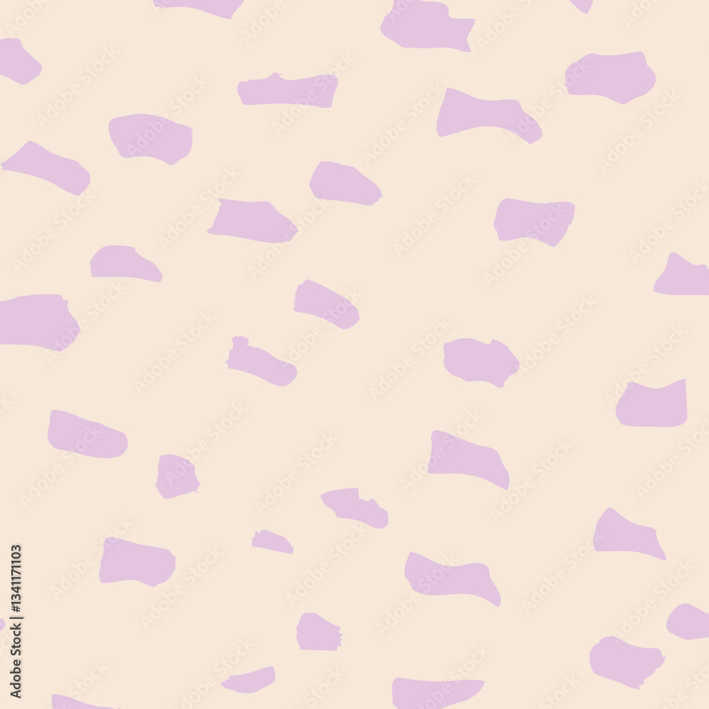 Abstract Design with Lilac Elements: An artistic close-up view of an abstract design features a light background subtly decorated with randomly distributed lilac shapes, creating a balanced, clean. Abstract Design with Lilac Elements: An artistic close-up view of an abstract design features a light background subtly decorated with randomly distributed lilac shapes, creating a balanced, clean.