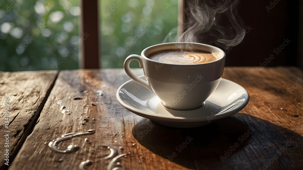 cup of coffee ai generated cup of coffee ai generated